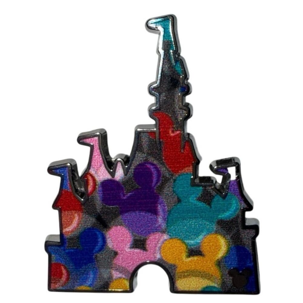 WDW Hidden Disney Series 2025 Wave A: Mickey Icon Balloons Disney Castle Pin